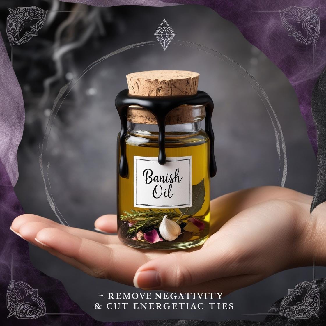 Banish Oil – Remove Negativity & Cut Energetic Ties