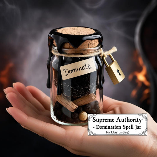 Supreme Authority – Domination Spell Jar